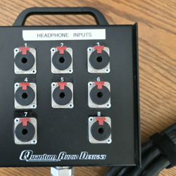 30' 8 Channel TRS 1/4" Audio Snake