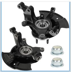 Ford Edge front steering knuckle and wheel bearing