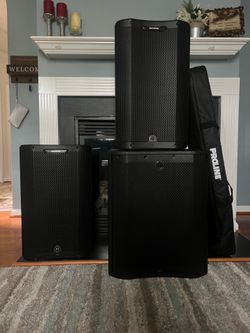 15” PA Speakers (RENT)