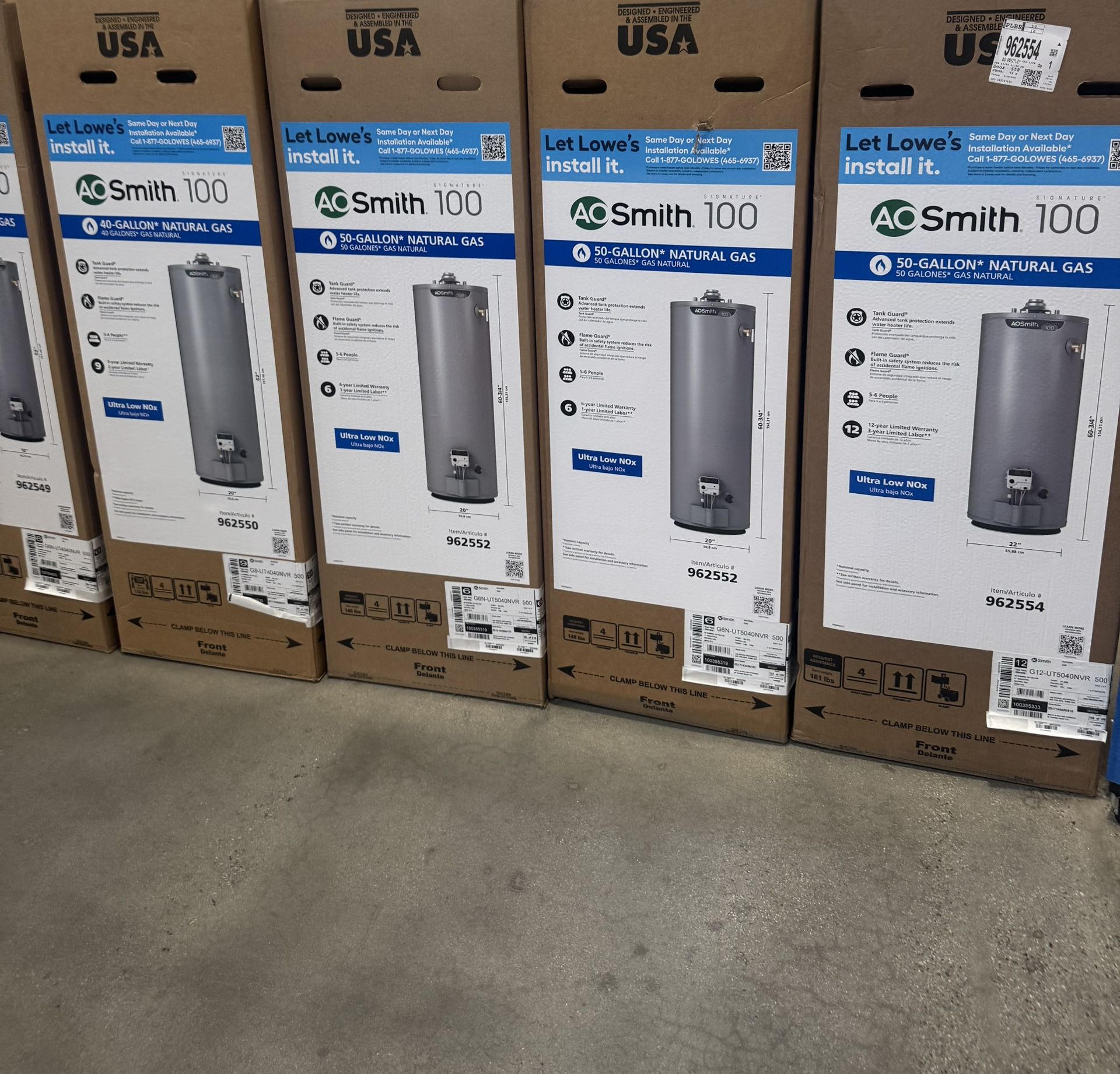 Brand New ($780) Install Included *Water Heaters