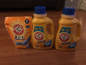 Arm and hammer bundle 8.00