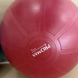 PRO MAX Series Exercise Ball by SmarterLife Pilates Exercise Ball - Multiple Sizes Gym Grade Balance Ball for Fitness, Yoga, Workout, Pregnancy & Phys