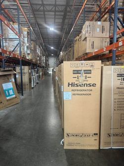 Hisense Appliances BRAND NEW SEALED IN BOX & Small Dents w/ Scratches