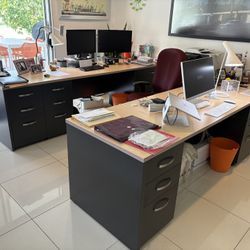 Large custom Built Desks