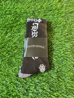 Chrome heart socks