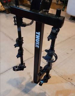 Thule 4 bike hitch mounted carrier