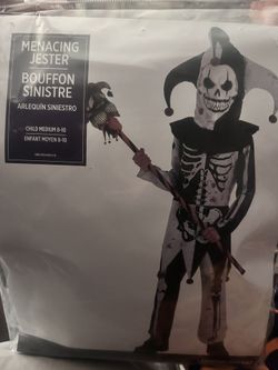 Menacing Jester Halloween Costume