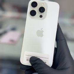 iPhone 15 Pro 128gb Factory Unlocked  ($99 Down)