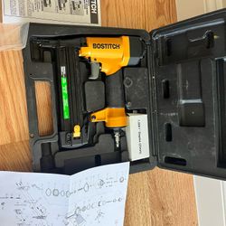 BOSTITCH Brad Nailer 18 Gauge/Narrow Crown Stapler, 2-in-1 (SB-2IN1)