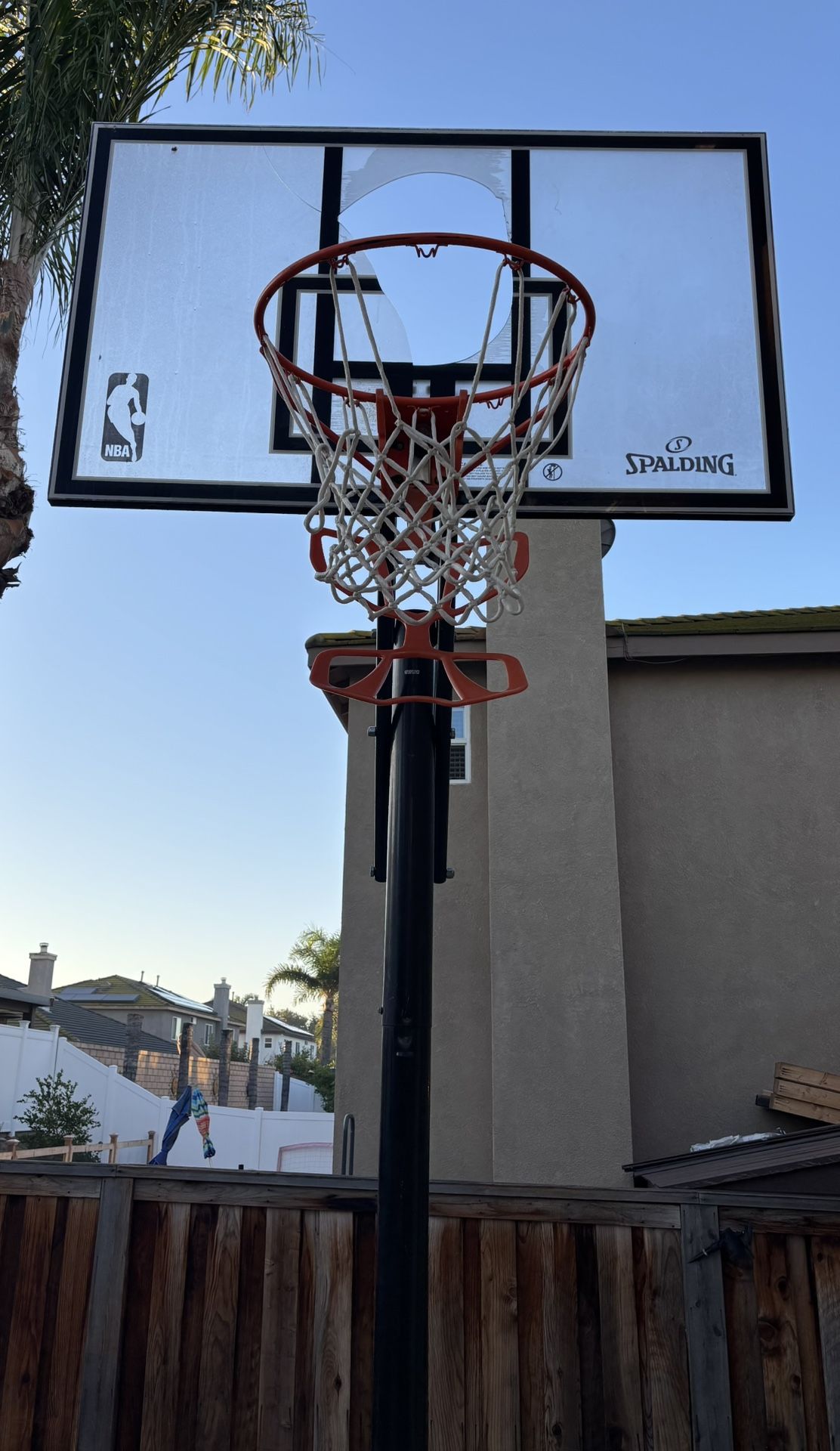 FREE BASKETBALL HOOP!!!