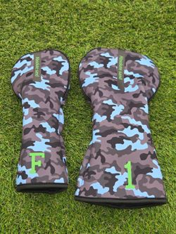 Absolute Sand, Driver and Fairway Wood Golf Headcovers, New