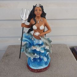 12" Yemaya Statue Yemoja Yoruba Santeria Lucumi African Goddess