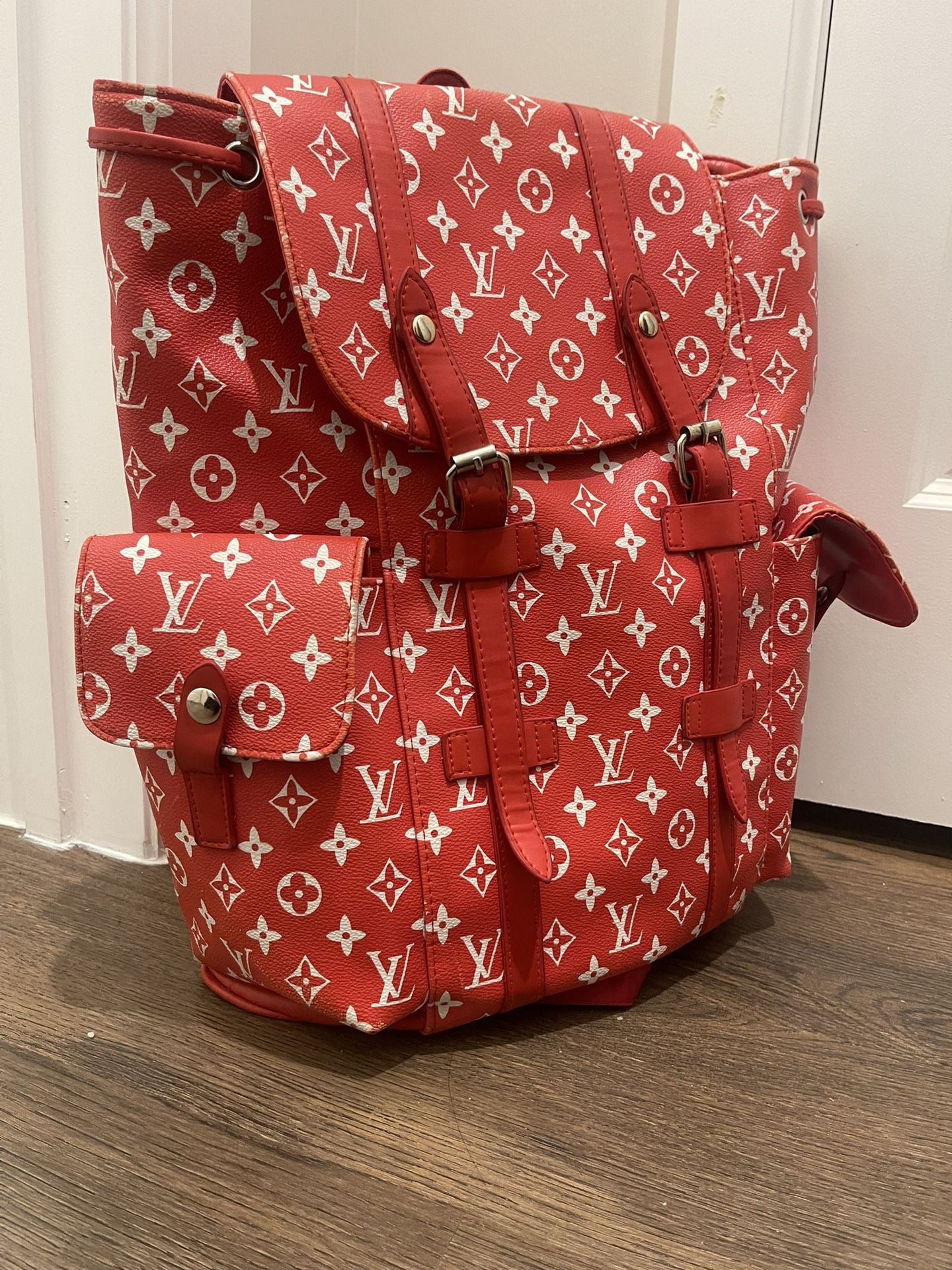 Red Louis Vuitton Bag
