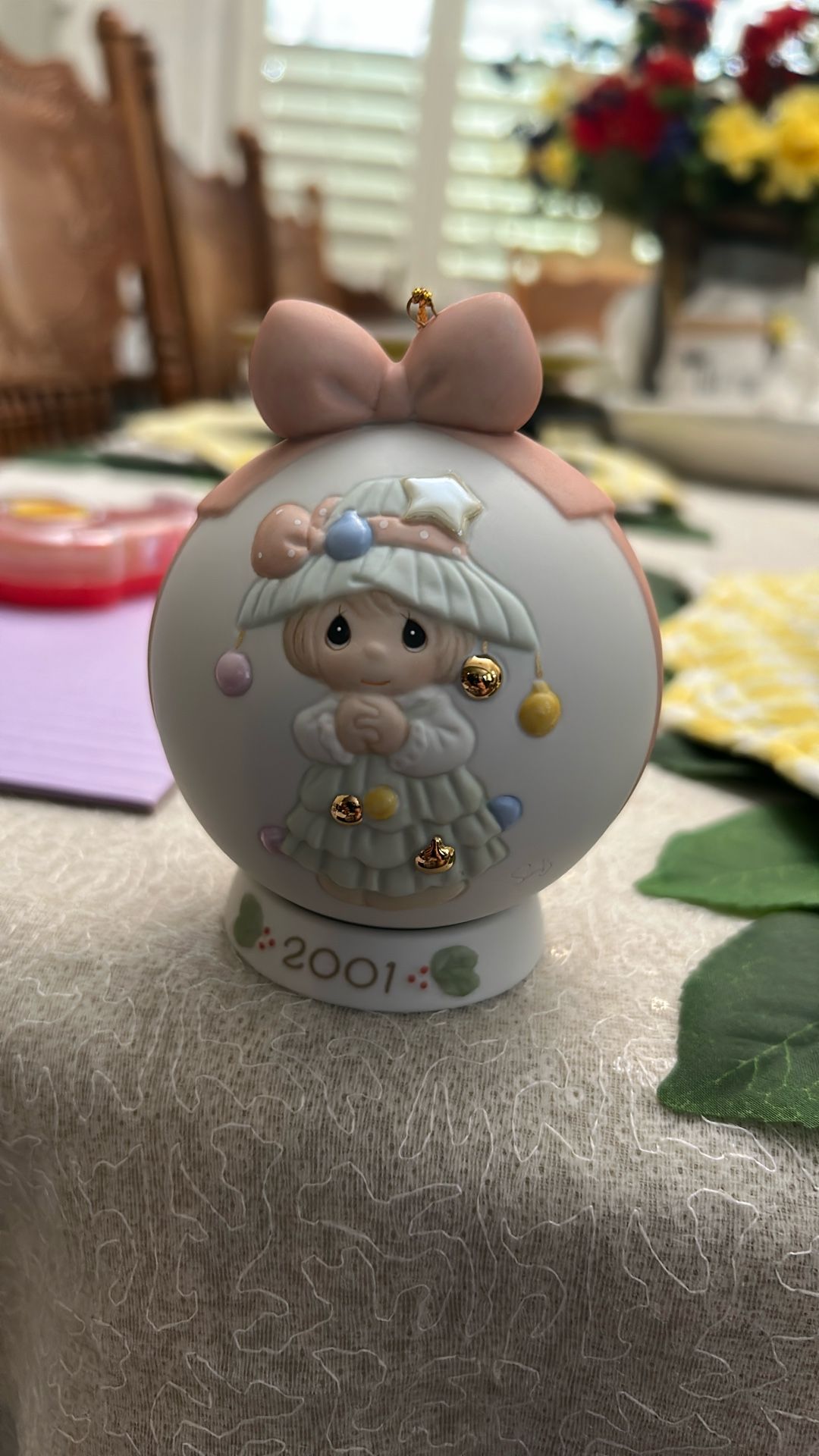 #57 Precious Moments Christmas Ornament 