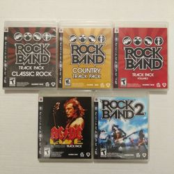 Playstation 3 Rock Band Games PS3