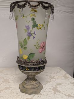 Beautiful Hand Painted Urn/Vase