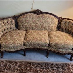 Antique Victorian French Provincial Couch