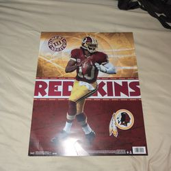 Redskins Football Poster