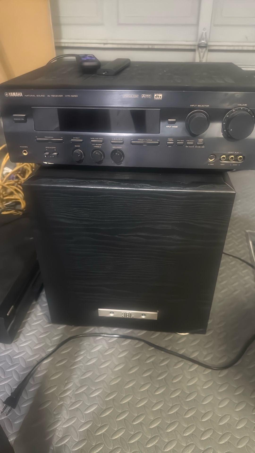 Tuner Receiver/Subwoofer