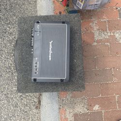 speaker and amp good condition both work good 
