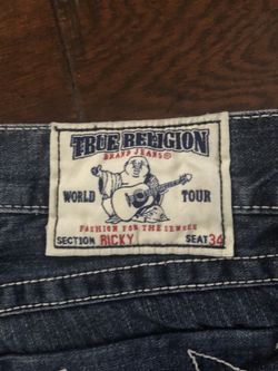 True Religion Ricky 34 Jeans