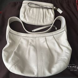 Coach Matching Purse & Wristlet 