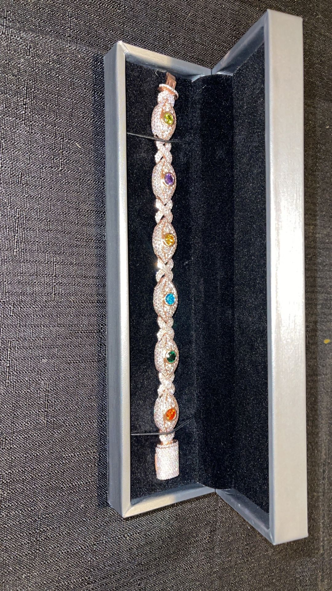 Moisanite Braclet And Ring