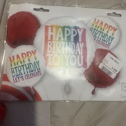 Happy birthday balloon