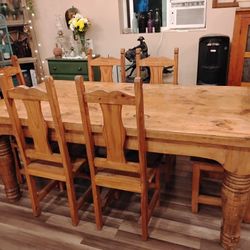 Pine Dining Room Table