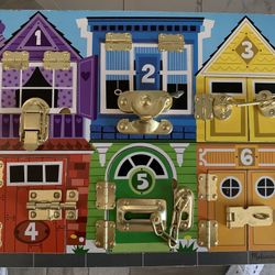 Melissa And Doug Latch Puzzle 