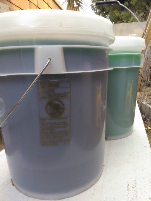 Liquid Lucid Blue Laundry Detergent And Liquid Soft Touch Laundry Detergent