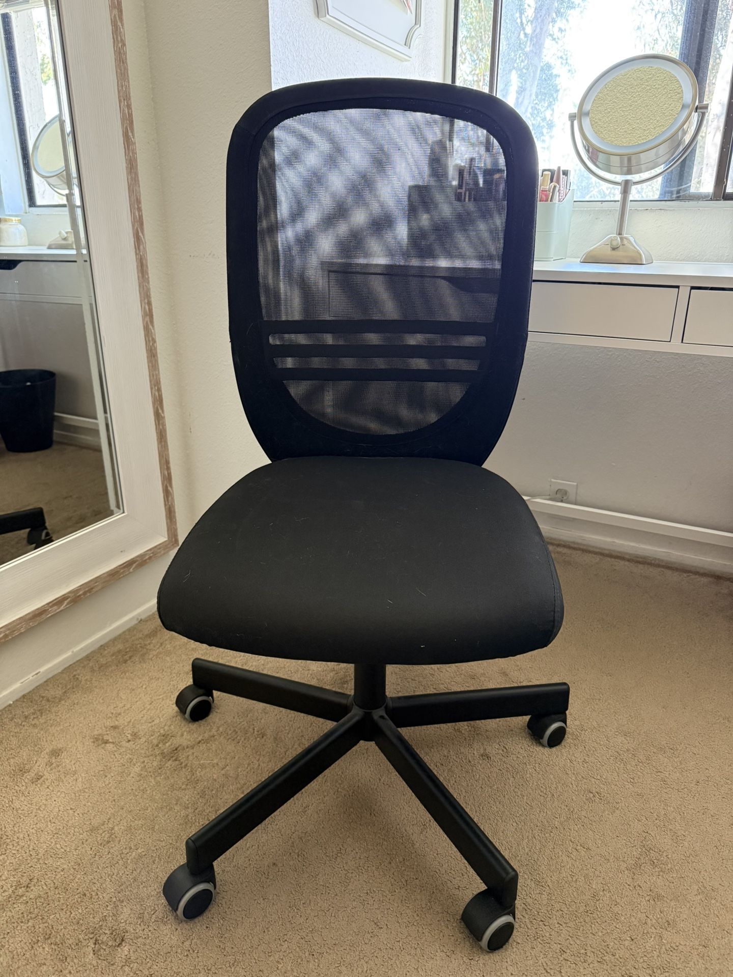 Ikea Black Office/Desk Chair