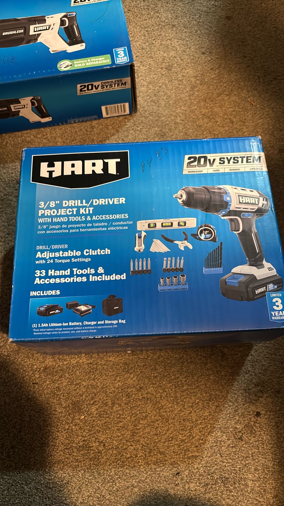 3/8” Drill/driver Project Kit