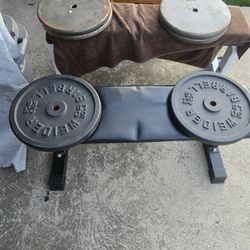 Squat Rack & 200lbs 1nch Plates