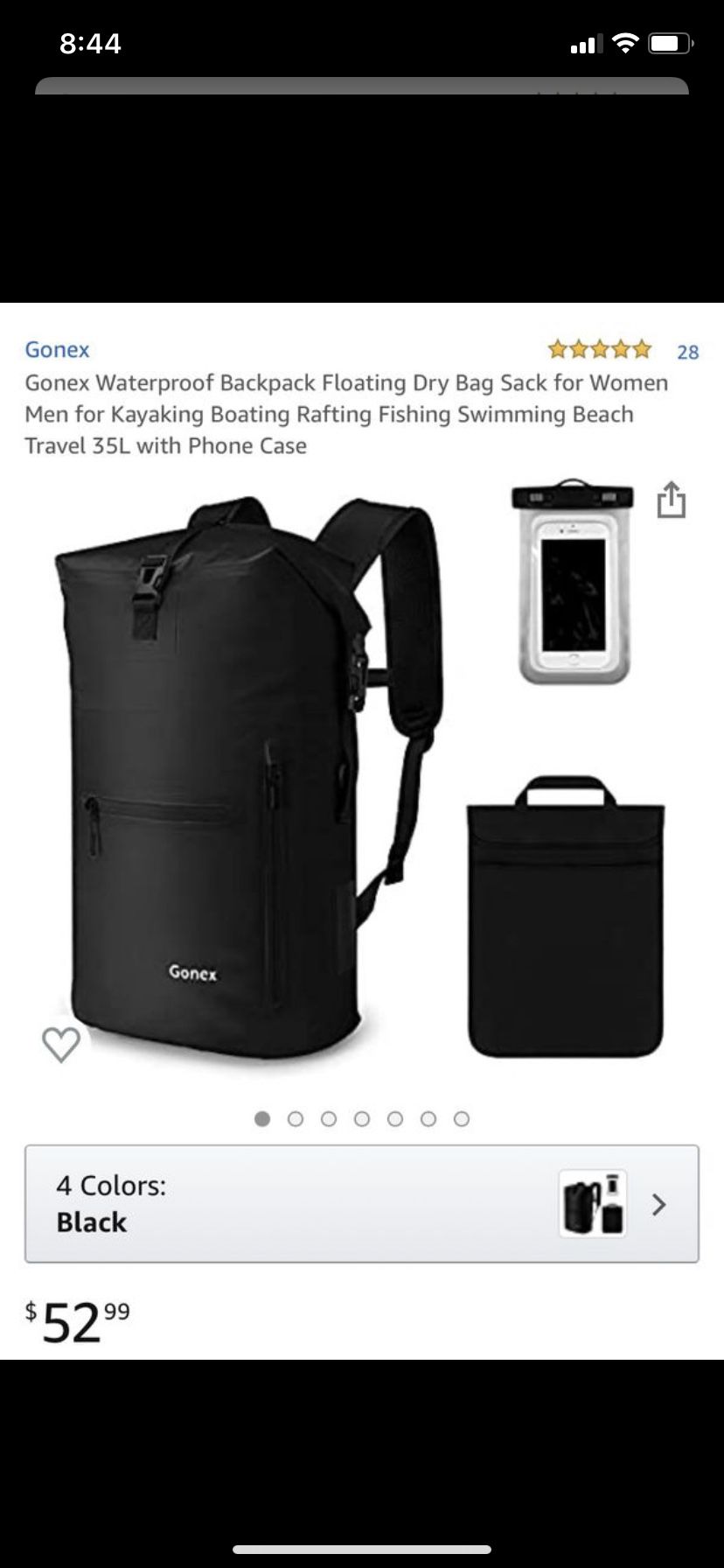 Gonex Waterproof Backpack