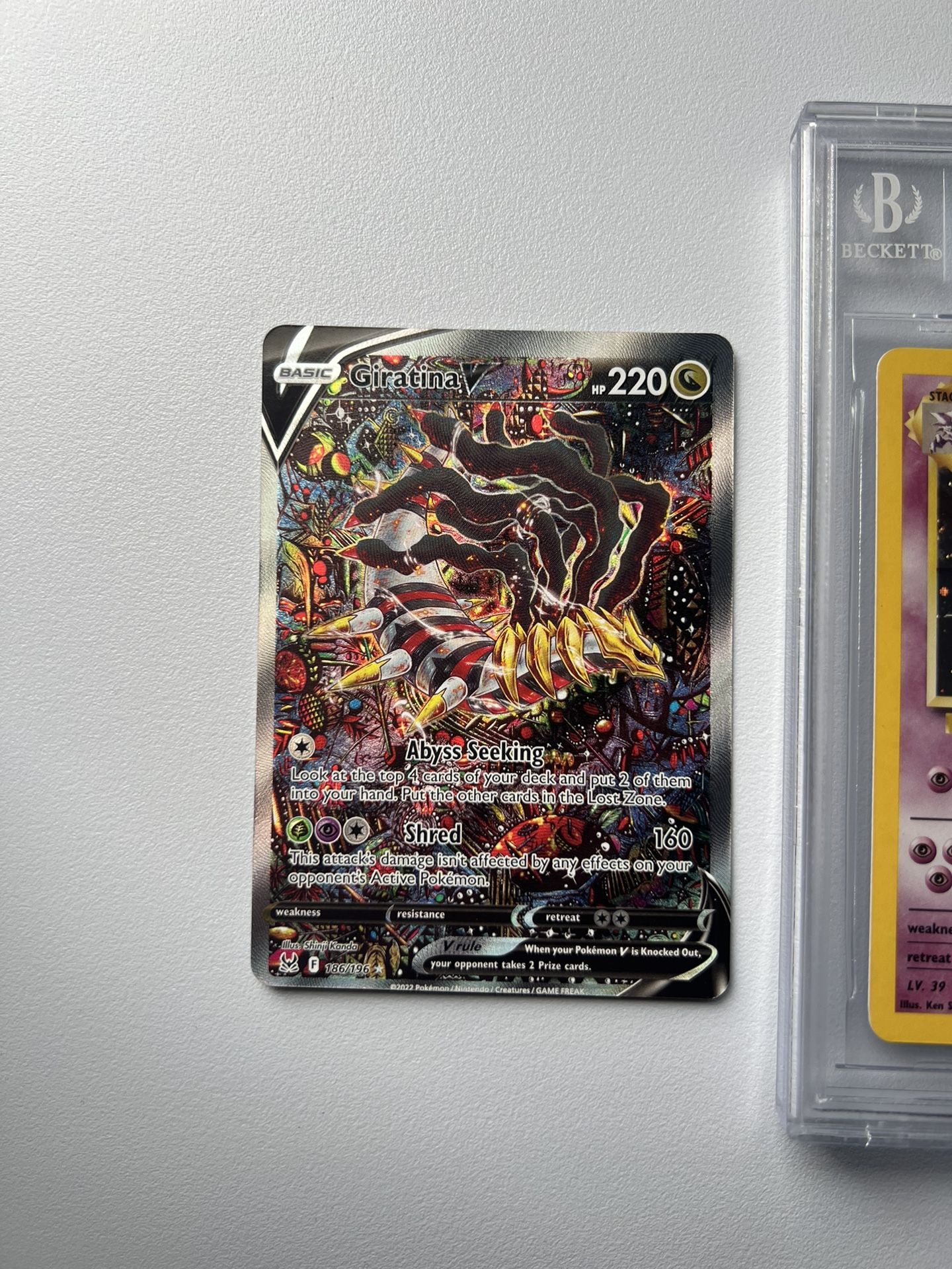 Giratina V (Alternate Full Art) - SWSH11: Lost Origin (SWSH11)