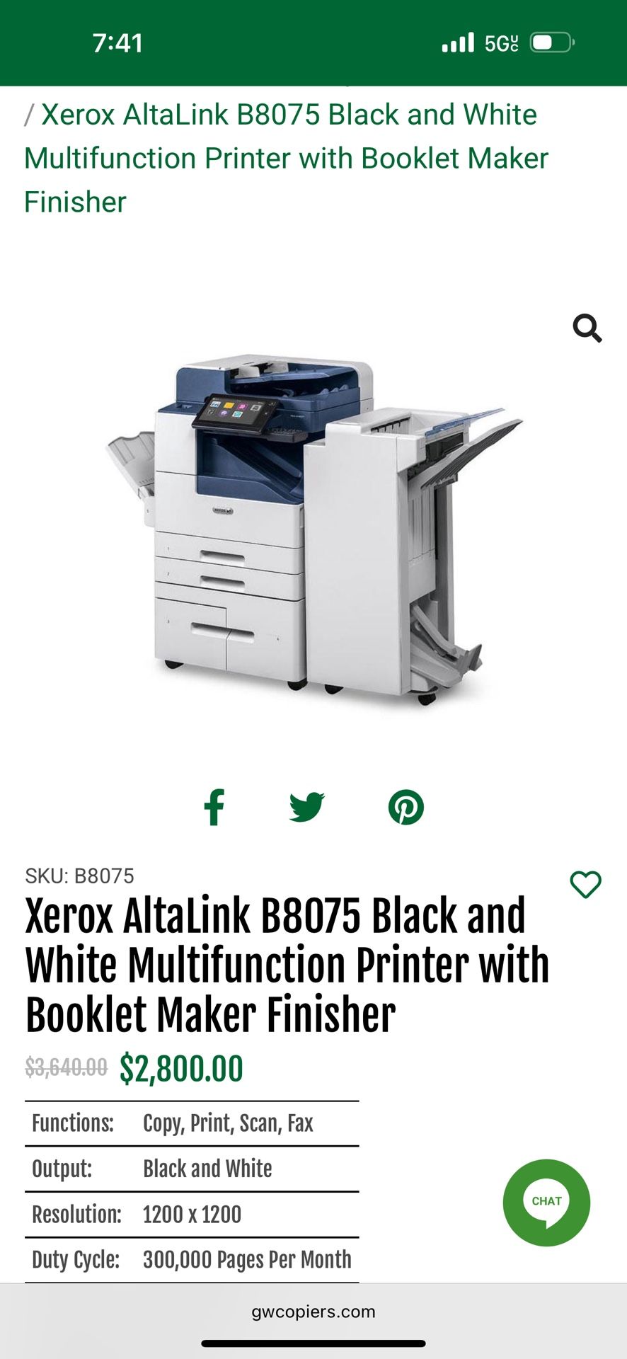 Office printer