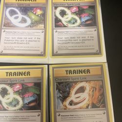 Trainer Spirit Link Cards 