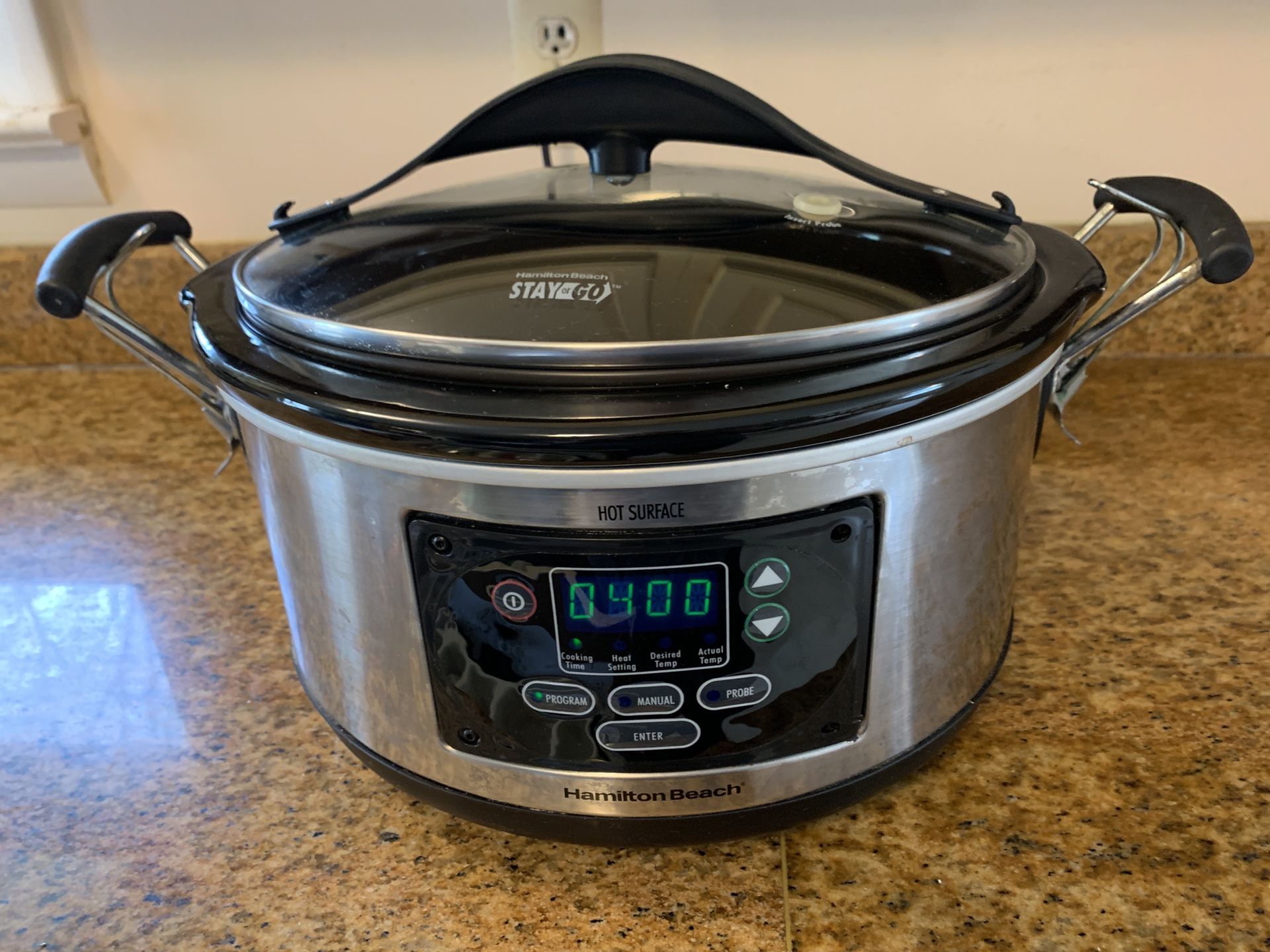 Moving Sale! Crock Pot - Hamilton Beach, 6qt