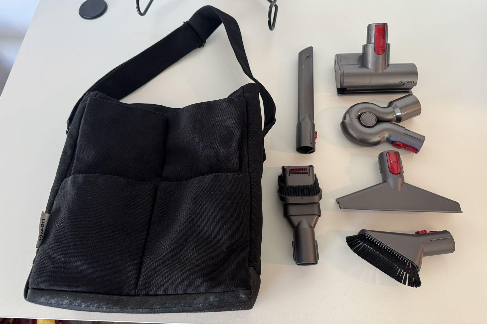 Dyson Furniture Detail Accessories Kit w/Dyson Tool Bag and Six Dyson Cleaning Tools
