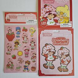 Strawberry Shortcake Scratch And Sniff Stickers