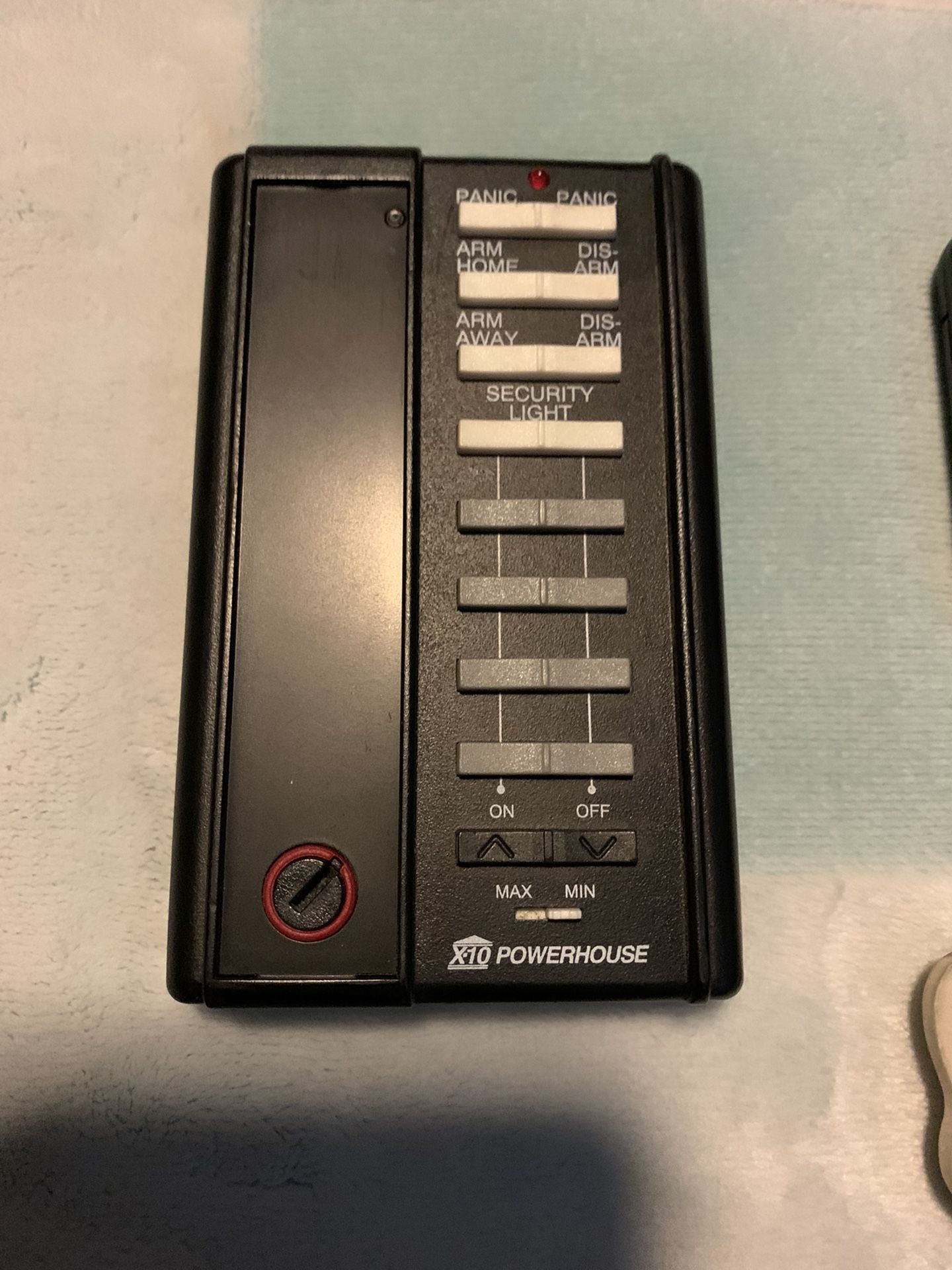 X10 Powerhouse Security Handheld Remote And Keychain Remote for Sale in