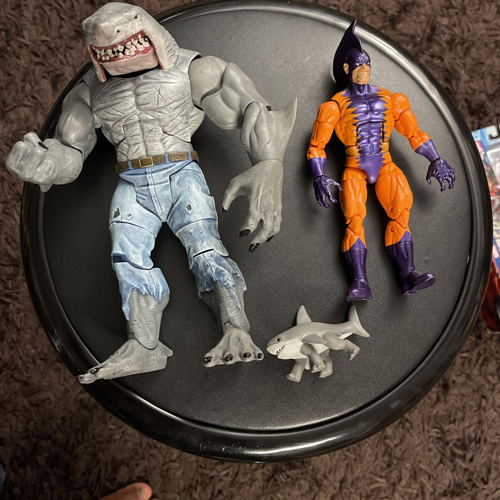 Marvel Legends Tiger shark /DC King Shark/Gary