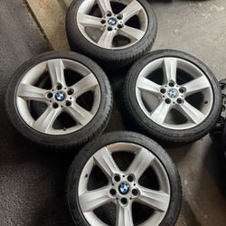 Oem E46 Bmw Wheels 17” 5x120