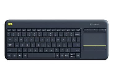Logitech - K400 Plus Wireless Keyboard - Black