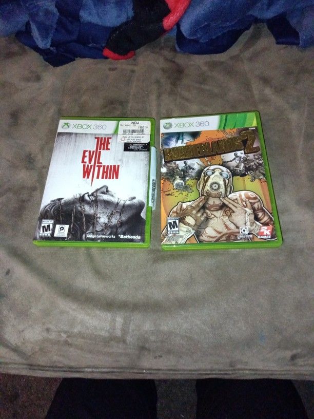 Two OG Xbox 360 Games. Compatible With The Xbox One