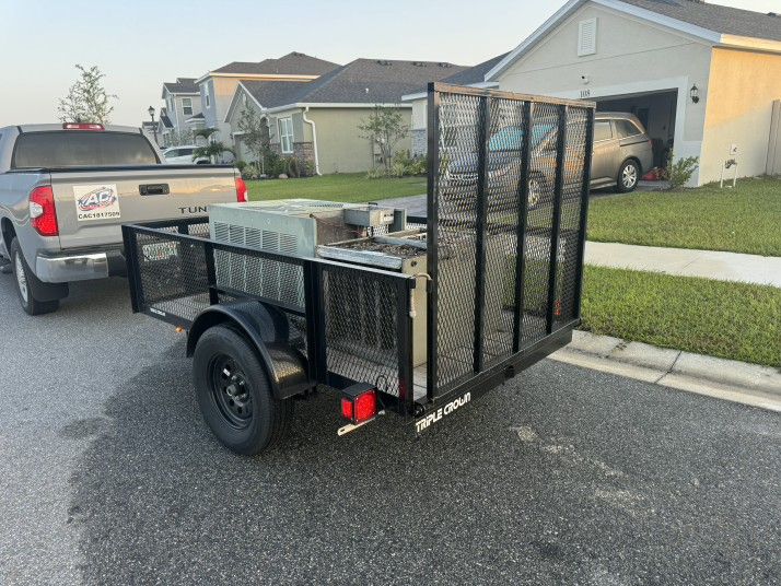 2024 Triple Crown 5X8 High Mesh Trailer