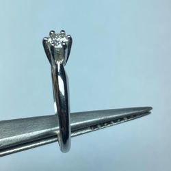White Gold Diamond Solitaire