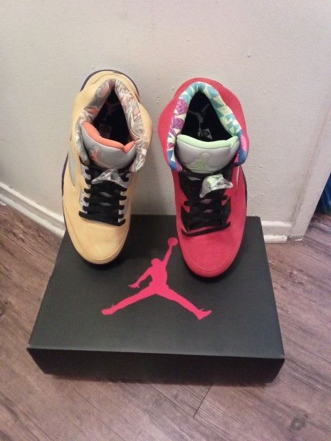 NIKE JORDAN AIR RETRO 5 WHAT THE
