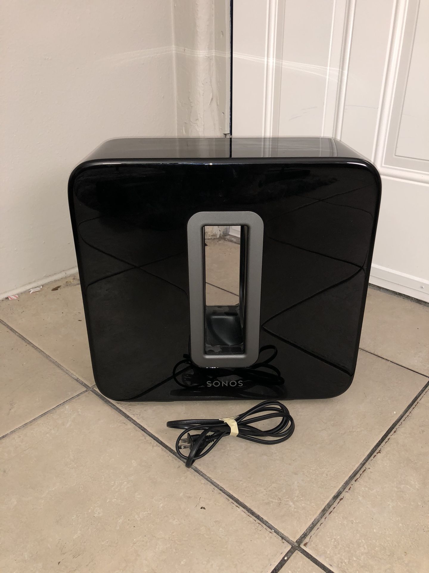 Sonos SUB Speaker Subwoofer WiFi Speaker Black Gloss Bass Wireless 1 Gen